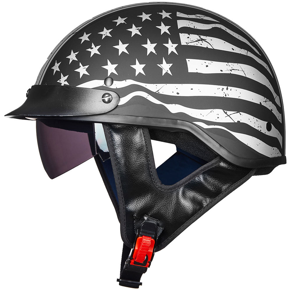 ILM 205V Motorcycle Half-Helmet