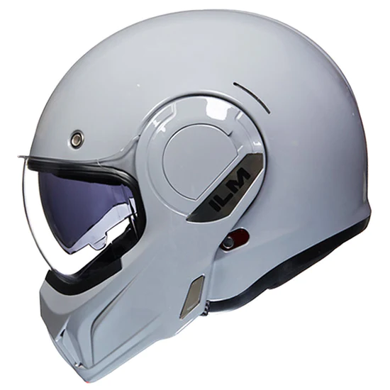 ILM B707 Modular 3/4 Open Face Motorcycle Helmet