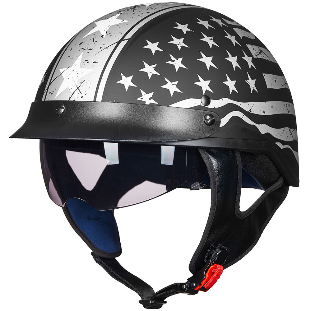 ILM 205V Motorcycle Half-Helmet