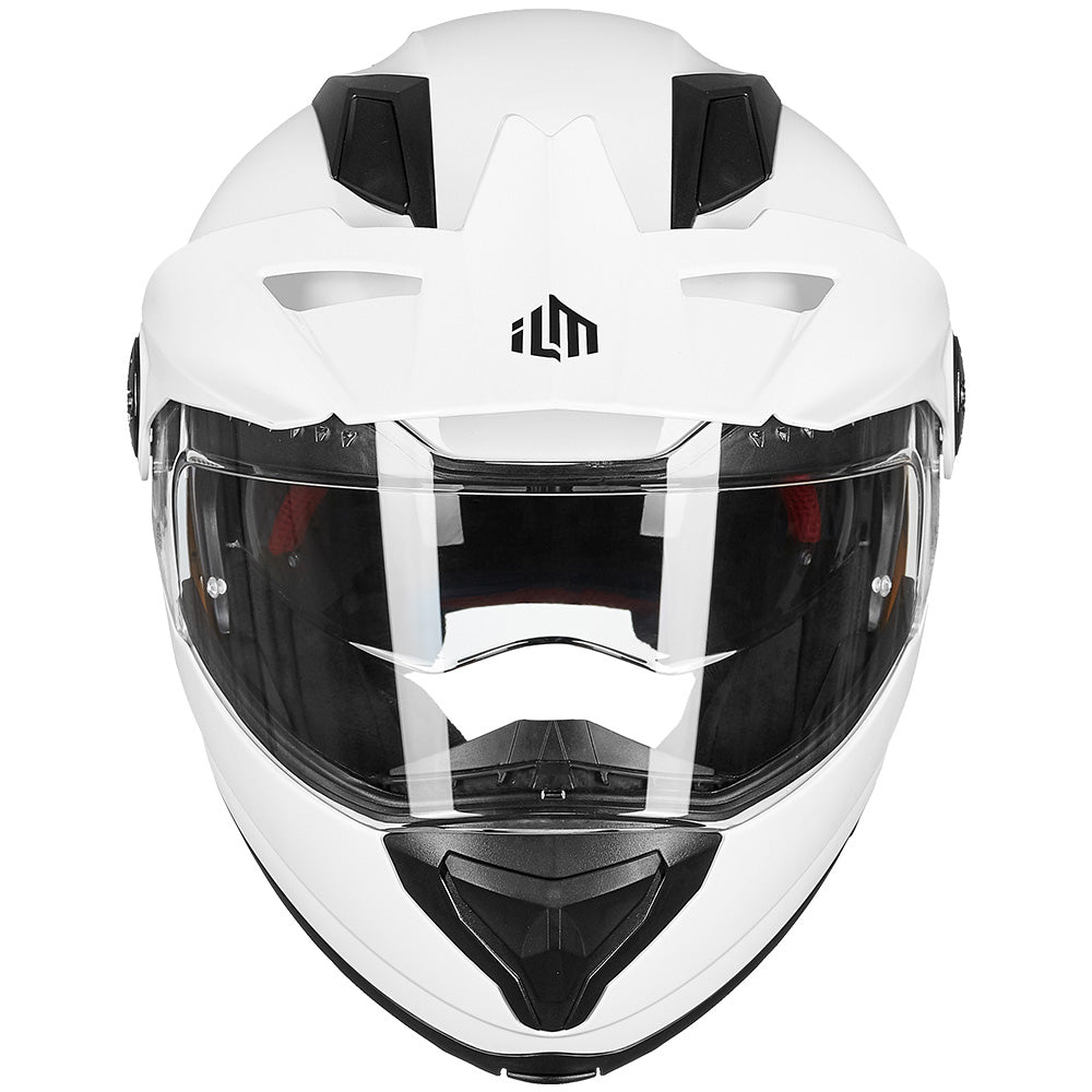 ILM Full Face Motorcycle Street Bike Helmet with Enlarged Air