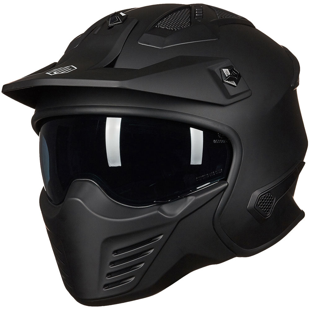 ILM 726X 3/4 Half Face Motorcycle Helmet