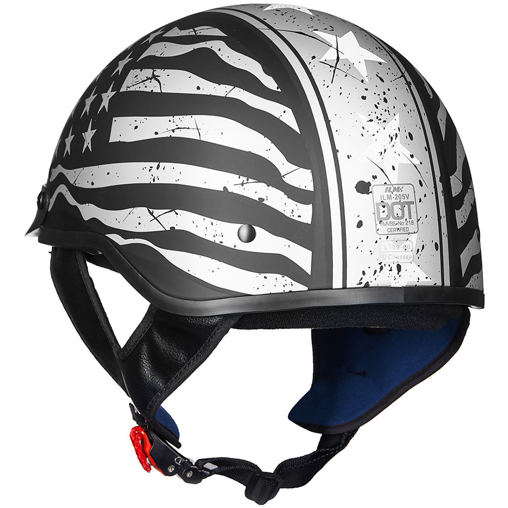 ILM 205V Motorcycle Half-Helmet