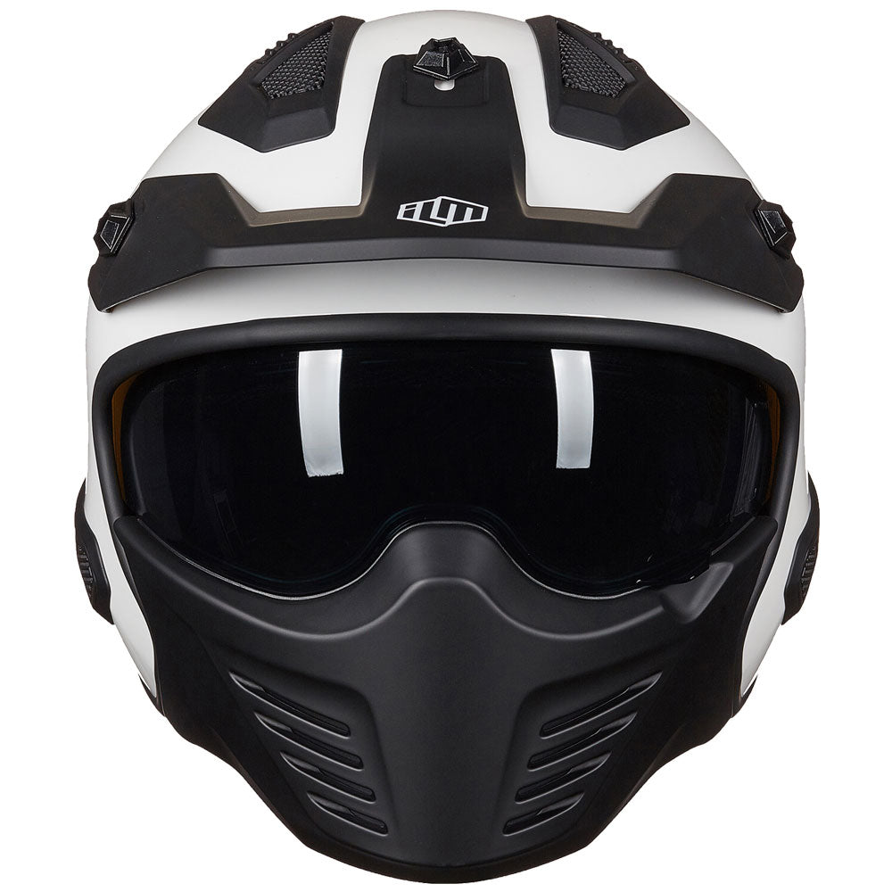 ILM Open Face Motorcycle 3/4 Half Helmet Model 726X