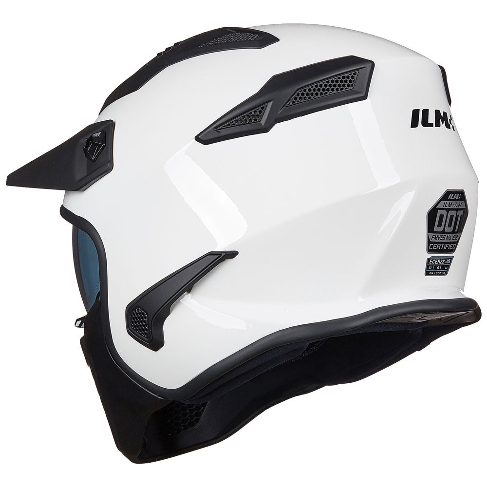 ILM 726X 3/4 Half Face Motorcycle Helmet