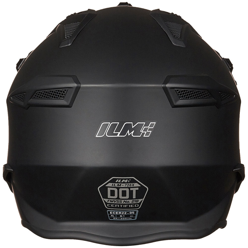 ILM 726X 3/4 Half Face Motorcycle Helmet